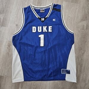 Mens XL #1 Blue Devils Duke Colosseum Athletics Jersey-B